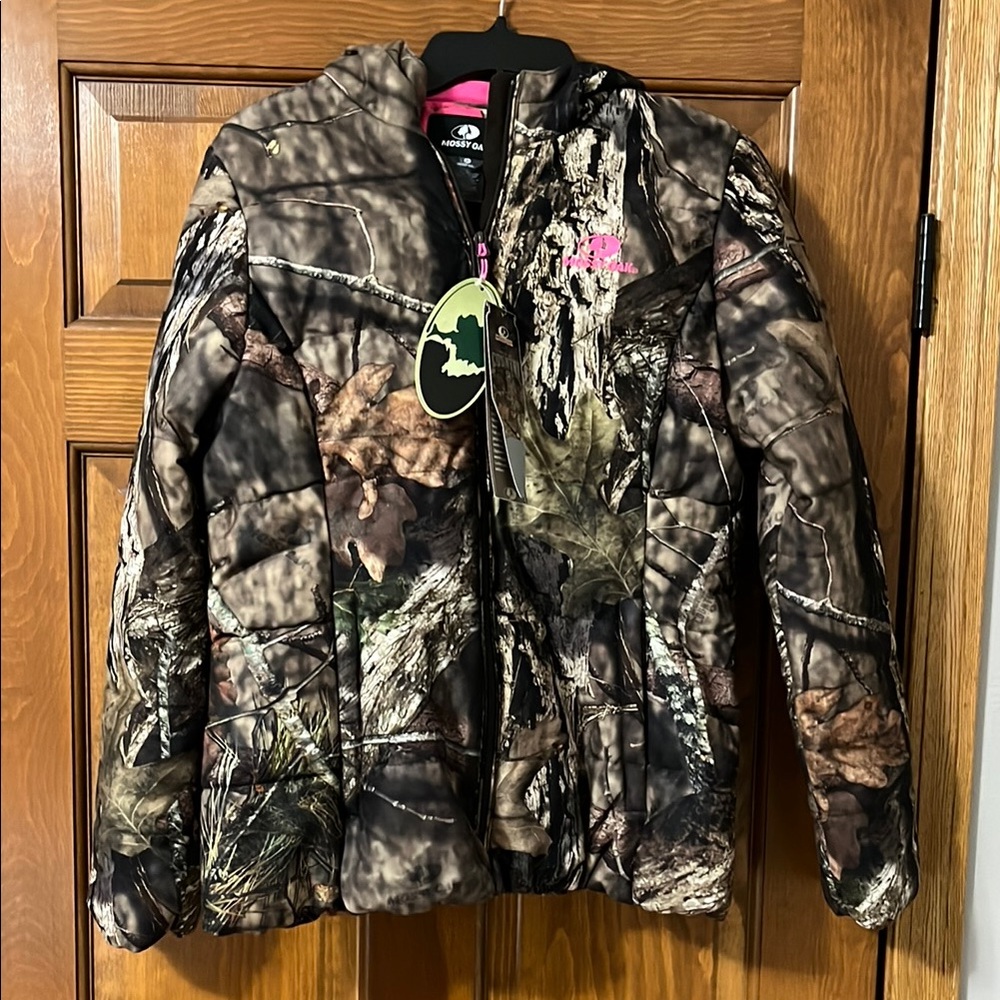 Mossy Oak Camo Jacket - Brown and Green
